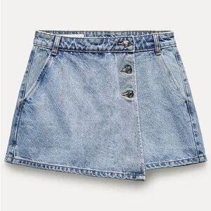 Zara Denim Skort - Small
